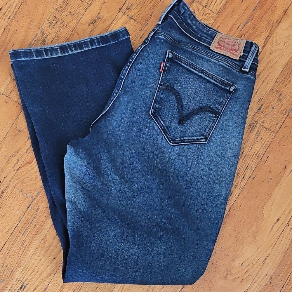 Levi's Indigo Blue Denim Jeans Size 16